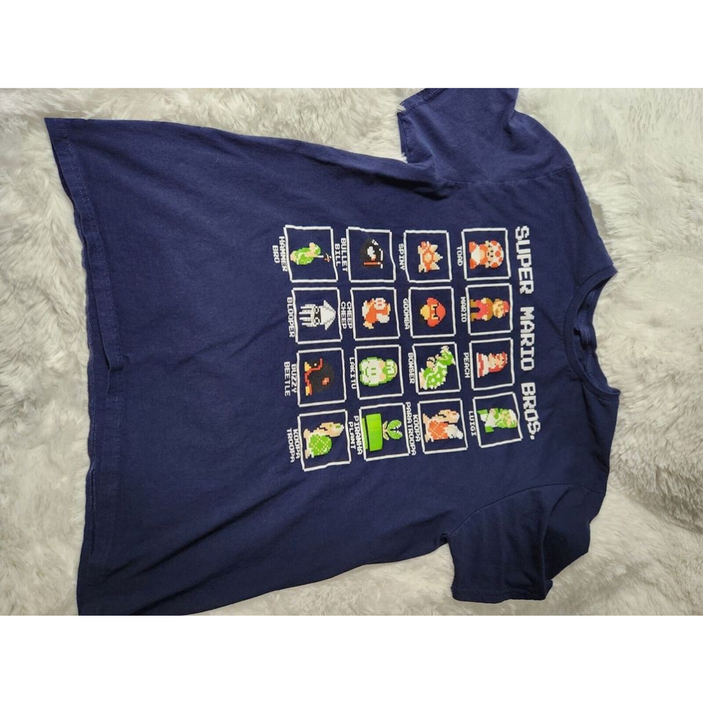 SUPER MARIO CHARACTER T SHIRT OFFICIAL LICENSE TEE